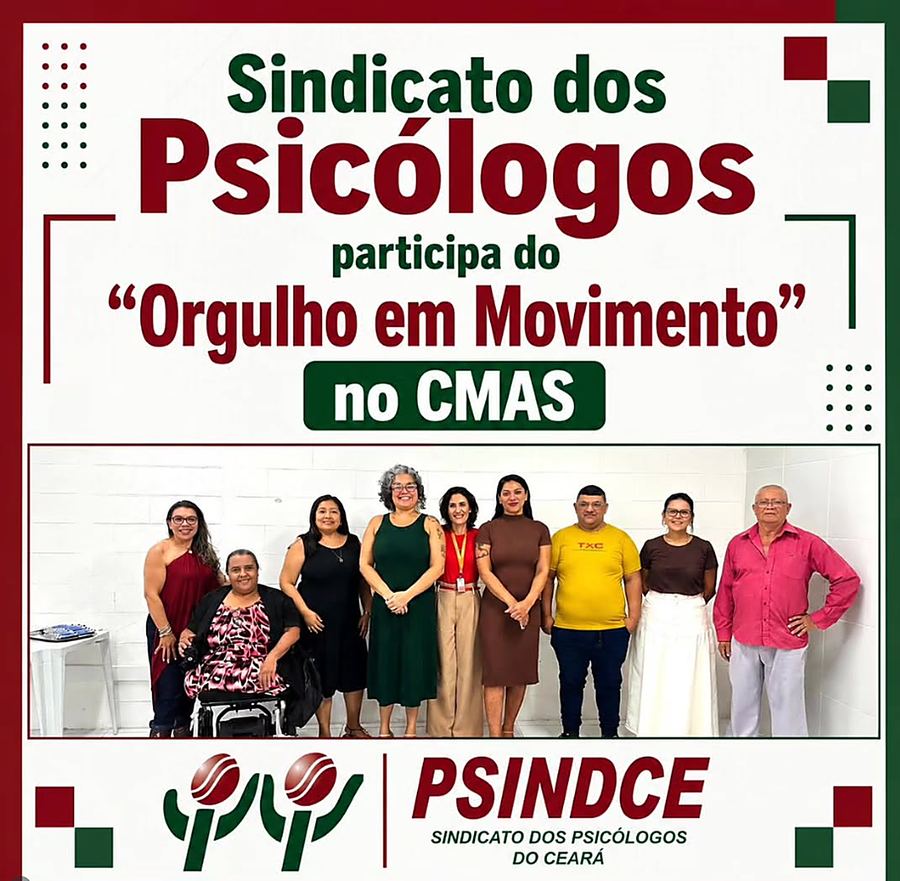 Publicação do @psindce_ no Instagram
